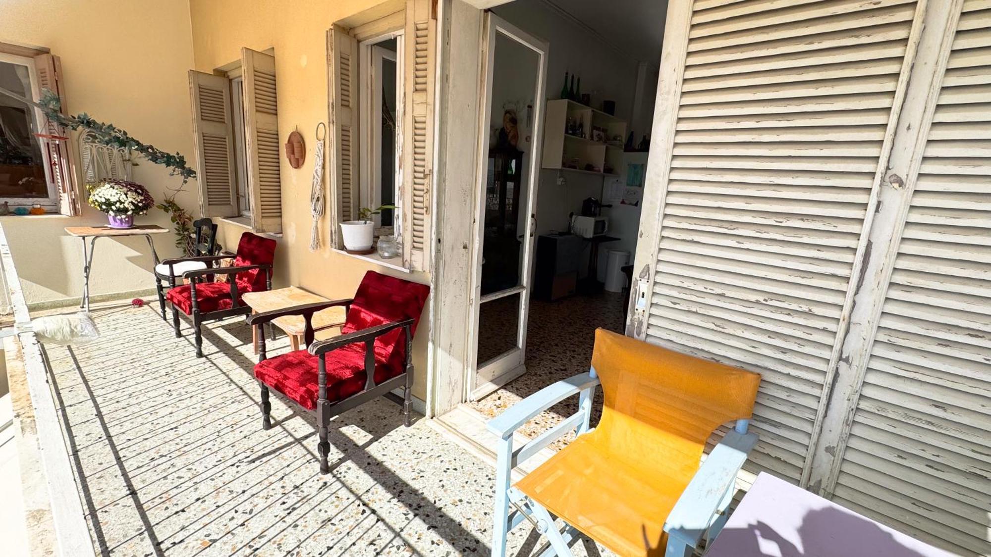 Appartement Vue Sur Mer Soul Family, Egine Aegina Bagian luar foto