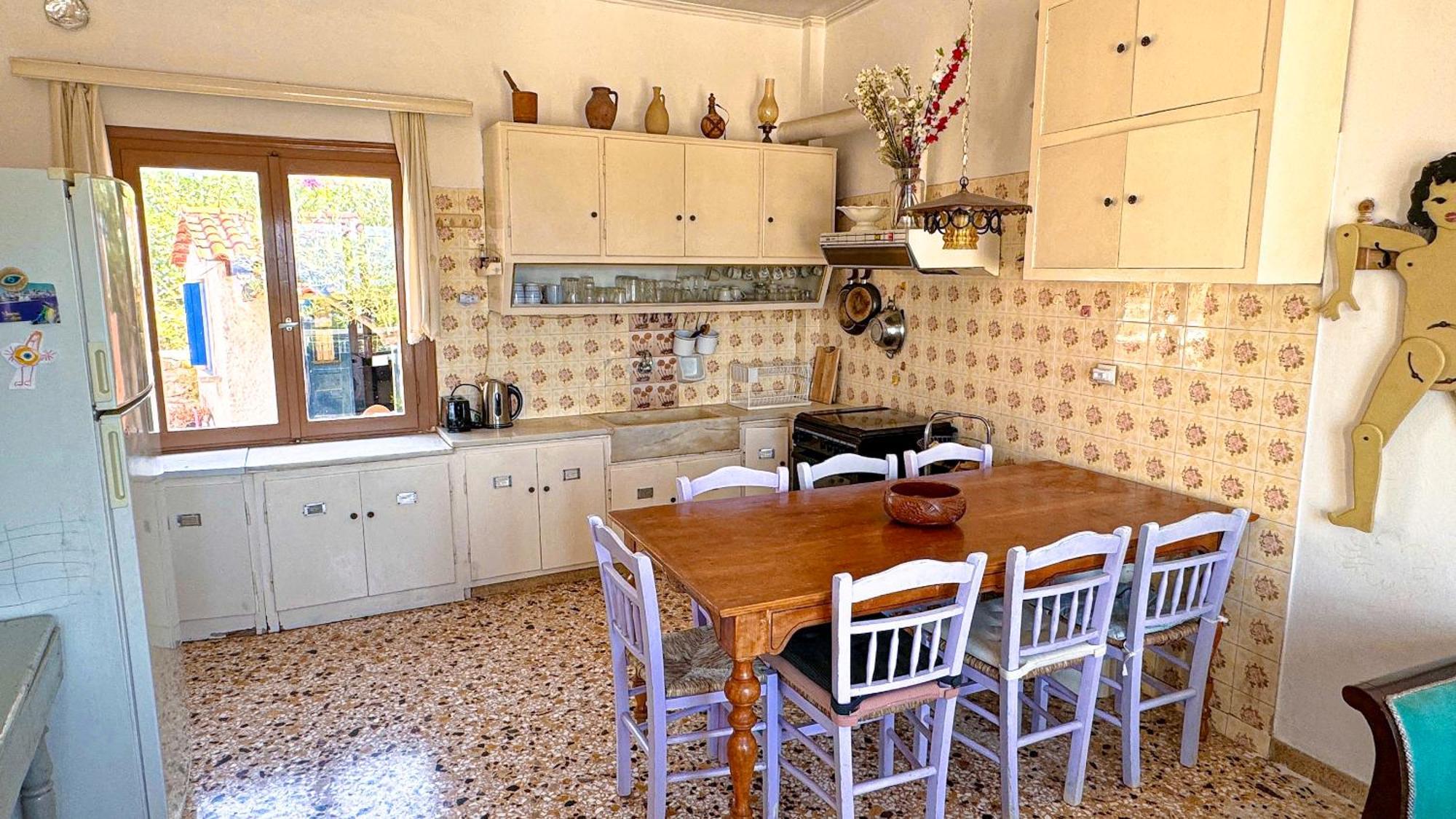 Appartement Vue Sur Mer Soul Family, Egine Aegina Bagian luar foto